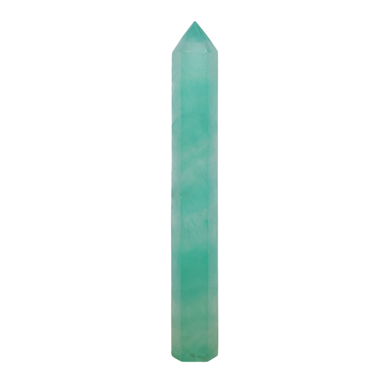 0.60kg Green Fluorite Terminated Point DS2873 4 Green Fluorite Terminated Point DS2873 | Crystal Factory