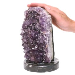 Amethyst Lamp on Orthoseras Base DS2880 | Crystal Factory