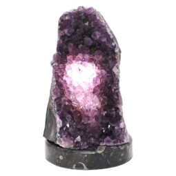 Amethyst Lamp on Orthoseras Base DS2881 | Crystal Factory