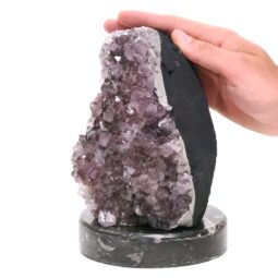 Amethyst Lamp on Orthoseras Base DS2882 | Crystal Factory