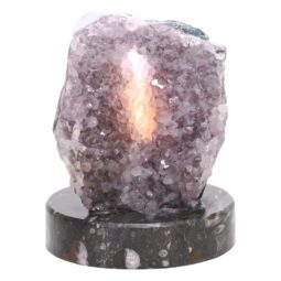 Amethyst Lamp on Orthoseras Base DS2885 | Crystal Factory