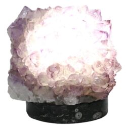 Amethyst Lamp on Orthoseras Base DS2889 | Crystal Factory