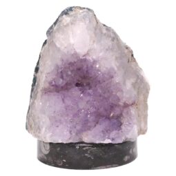 Amethyst Lamp on Orthoseras Base DS2890 | Crystal Factory