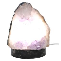 Amethyst Lamp on Orthoseras Base DS2890 | Crystal Factory