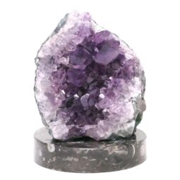 Amethyst Lamp on Orthoseras Base DS2891 | Crystal Factory
