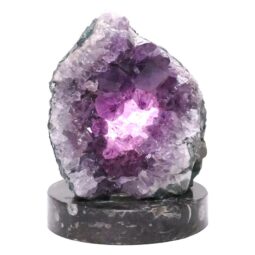 Amethyst Lamp on Orthoseras Base DS2891 | Crystal Factory