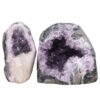 2.7kg Amethyst Polished Crystal Geode Specimen Set 2 Pieces DV336 1 Amethyst Polished Crystal Geode Specimen Set 2 Pieces DV336 | Crystal Factory