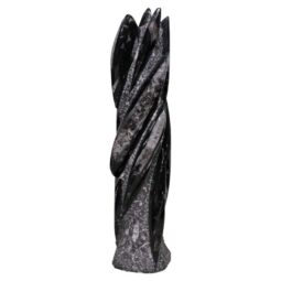 Fossilized Orthoceras Tower | Crystal Factory