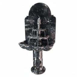 Ancient Fossil Orthoceras Stone Water Fountain | Crystal Factory