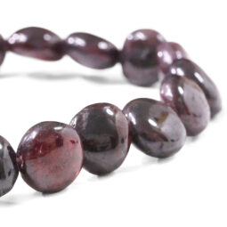 Garnet Freeform Beads Bracelet | Crystal Factory