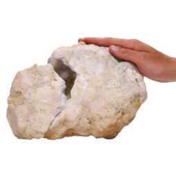 Natural Calcite Geode Pair J2168 | Crystal Factory