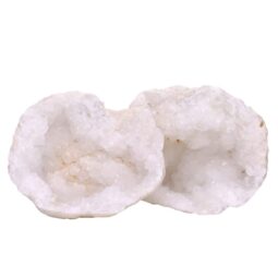 Natural Calcite Geode Pair J2170 | Crystal Factory