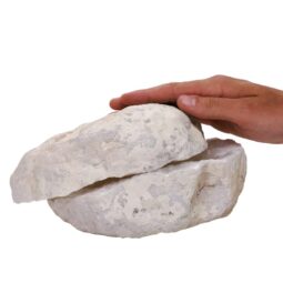 Natural Calcite Geode Pair J2170 | Crystal Factory