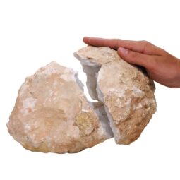 Natural Calcite Geode Pair J2172 | Crystal Factory