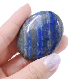 Lapis Lazuli Palm Stone - Medium | Crystal Factory