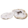 Natural Calcite Geode Pair V31 | Crystal Factory
