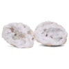 Natural Calcite Geode Pair V32 | Crystal Factory