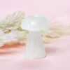 Selenite Tiny Mushroom 6cm | Crystal Factory