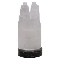 Selenite Twin Tower Orthoceras | Crystal Factory