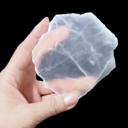 Ulexite TV-Rock Tray | Crystal Factory