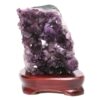2.33kg Amethyst Lamp on Wooden Base - Purple LED Bulb DB735 1 Amethyst Lamp on Wooden Base – Purple LED Bulb DB735 | Crystal Factory