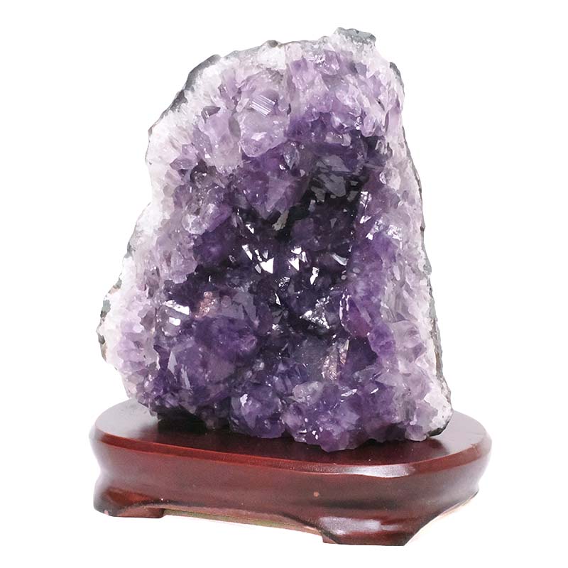 4.54kg Amethyst Lamp on Wooden Base - Purple LED Bulb DB741 3 Amethyst Lamp on Wooden Base – Purple LED Bulb DB741 | Crystal Factory
