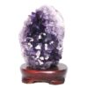 2.94kg Amethyst Lamp on Wooden Base - Purple LED Bulb DB743 2 Amethyst Lamp on Wooden Base – Purple LED Bulb DB743 | Crystal Factory