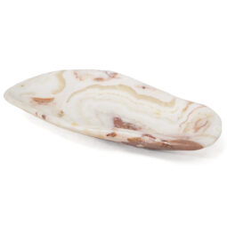 Banded Onyx Freeform Bowl DB722 | Crystal Factory
