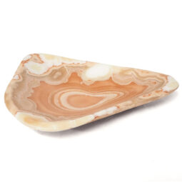 Banded Onyx Freeform Bowl DB723 | Crystal Factory