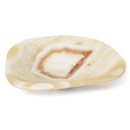 Banded Onyx Freeform Bowl DB724 | Crystal Factory