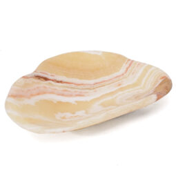 Banded Onyx Freeform Bowl DB727 | Crystal Factory