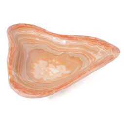 Banded Onyx Freeform Bowl DB729 | Crystal Factory