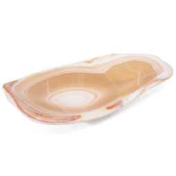 Banded Onyx Freeform Bowl DB731 | Crystal Factory
