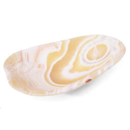 Banded Onyx Freeform Bowl DB733 | Crystal Factory