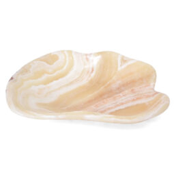 Banded Onyx Freeform Bowl DB734 | Crystal Factory