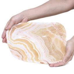 Banded Onyx Freeform Bowl L492 | Crystal Factory