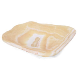 Banded Onyx Freeform Bowl L494 | Crystal Factory