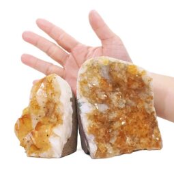 2.09kg Citrine Cluster Specimen Set 2 Pieces DK1177 5 Citrine Cluster Specimen Set 2 Pieces DK1177 | Crystal Factory