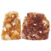 2.09kg Citrine Cluster Specimen Set 2 Pieces DK1181 1 Citrine Cluster Specimen Set 2 Pieces DK1181 | Crystal Factory