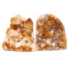 2.09kg Citrine Cluster Specimen Set 2 Pieces DV344 2 Citrine Cluster Specimen Set 2 Pieces DV344 | Crystal Factory