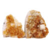 2.08kg Citrine Cluster Specimen Set 2 Pieces DV352 2 Citrine Cluster Specimen Set 2 Pieces DV352 | Crystal Factory