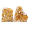 2.07kg Citrine Cluster Specimen Set 2 Pieces DV361 2 Citrine Cluster Specimen Set 2 Pieces DV361 | Crystal Factory