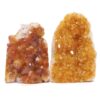 2.06kg Citrine Cluster Specimen Set 2 Pieces DV364 2 Citrine Cluster Specimen Set 2 Pieces DV364 | Crystal Factory