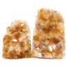 2.08kg Citrine Cluster Specimen Set 2 Pieces DV372 2 Citrine Cluster Specimen Set 2 Pieces DV372 | Crystal Factory