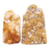 Citrine Cluster Specimen Set 2 Pieces DV376 | Crystal Factory