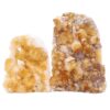 Citrine Cluster Specimen Set 2 Pieces DV378 | Crystal Factory