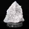 Clear Quartz Druze Lamp on Orthoseras Base – White LED Bulb N2223 | Crystal Factory