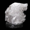 Clear Quartz Druze Lamp on Orthoseras Base – White LED Bulb N2224 | Crystal Factory
