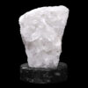 Clear Quartz Druze Lamp on Orthoseras Base – White LED Bulb N2225 | Crystal Factory
