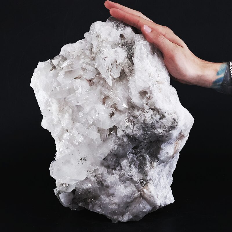 12.1kg Clear Quartz Cluster DB765 4 Clear Quartz Cluster DB765 | Crystal Factory